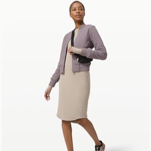 Lululemon serene travelers bomber jacket SZ 8